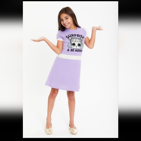 LOL Surprise! Girls Sweater Dress - Picture 2 of 4